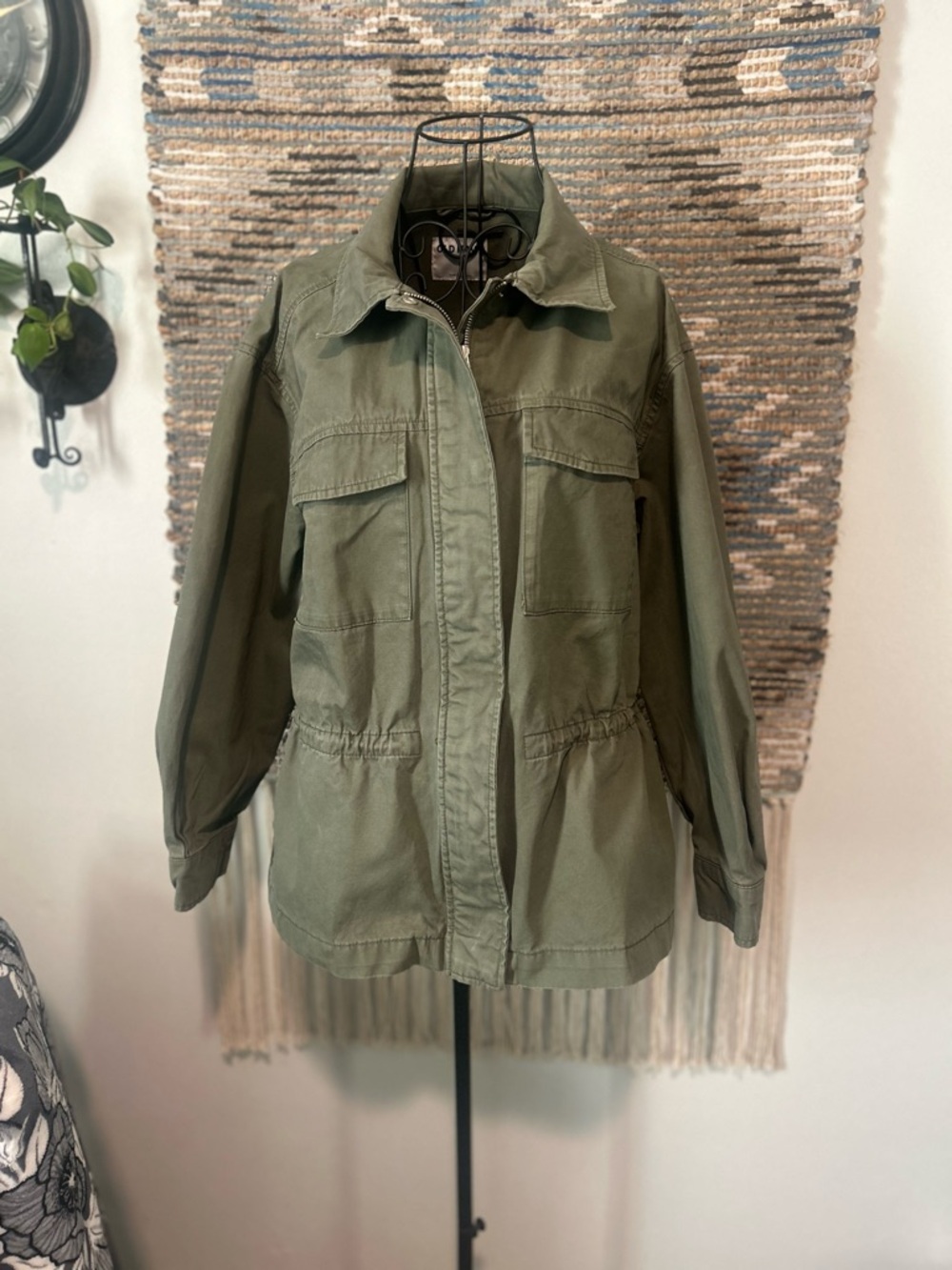 Old Navy Olive Green Utility Jacket